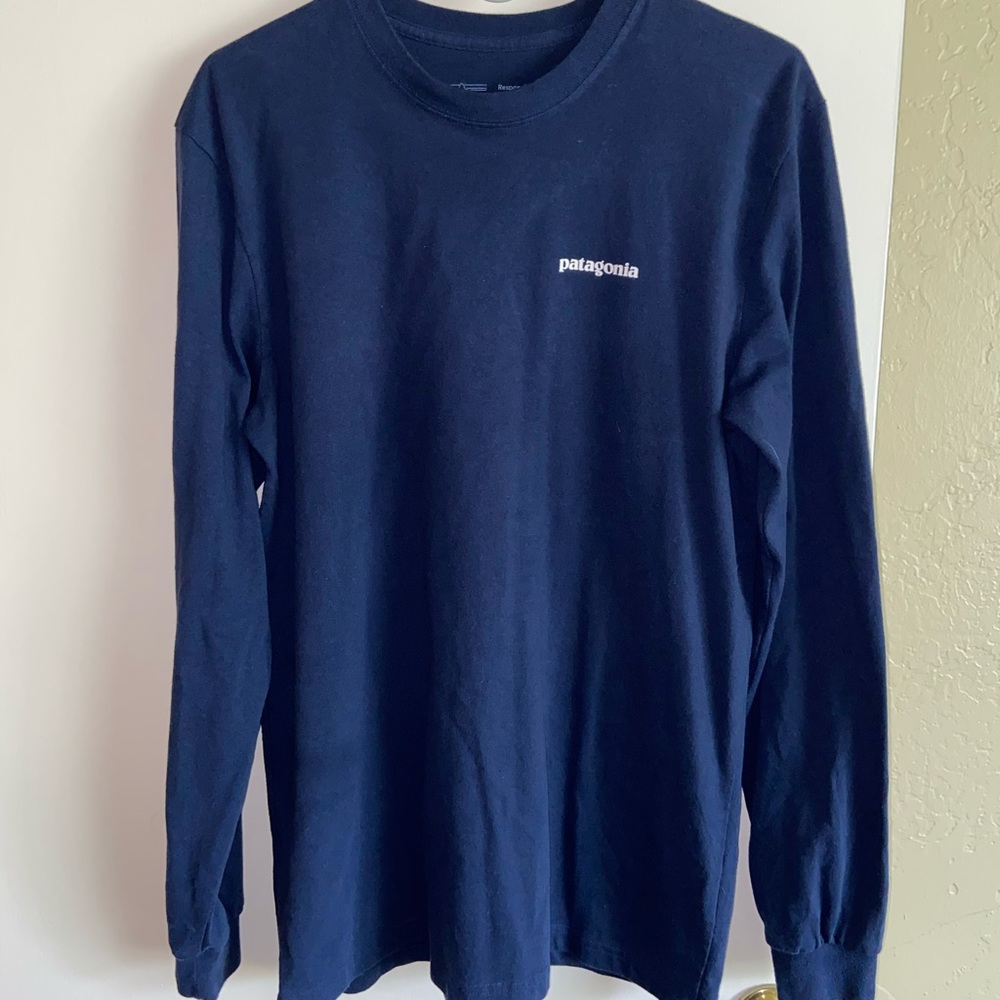 Patagonia Navy Blue Long Sleeve